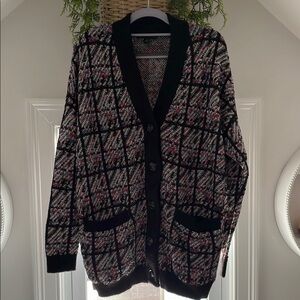 Ann Taylor tweedy boyfriend Cardigan